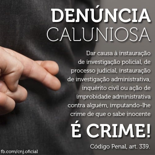 Denunciação Caluniosa (art. 339, CP), EAD